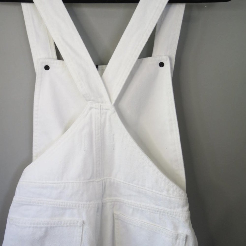 SIR the label - classic white denim overalls size 0 nwts. - Picture 6 of 6